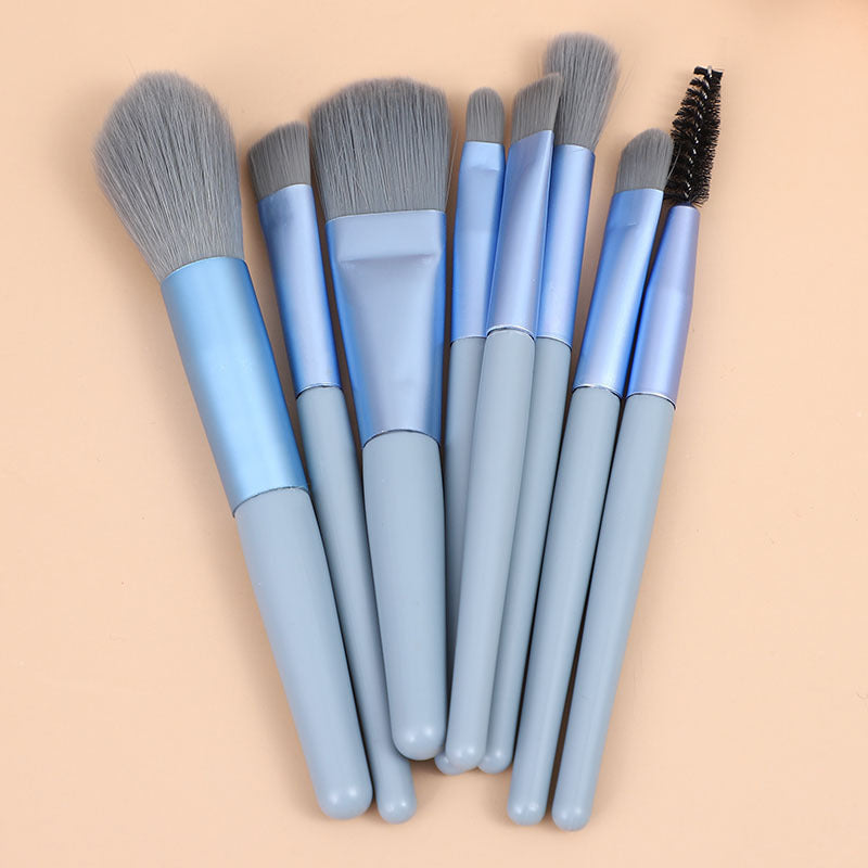 8pc Makeup Brushes Morandi Portable Beauty Tool