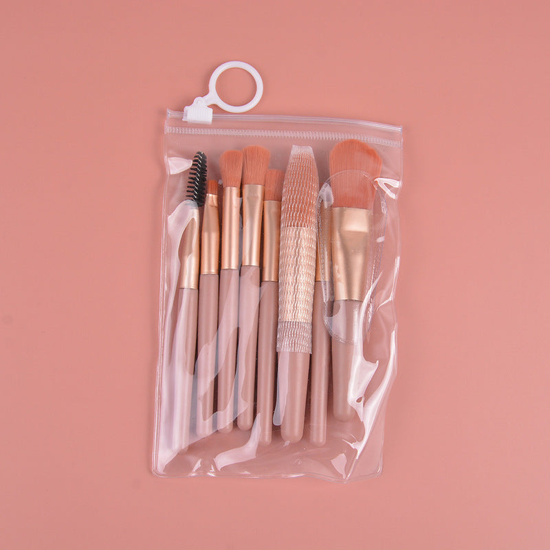 8pc Makeup Brushes Morandi Portable Beauty Tool