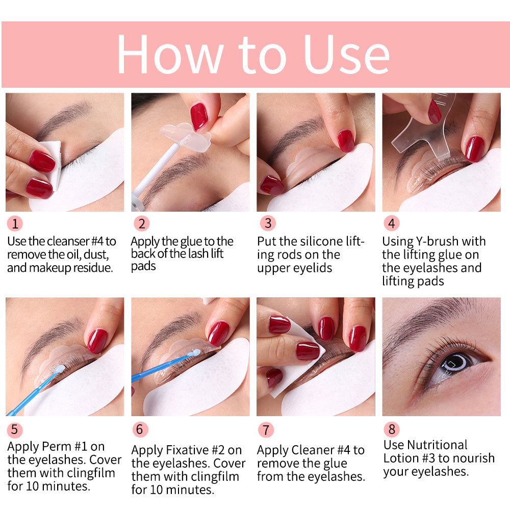 Lash Lifiting Eyelash Perming Kit Lash Curling Enhancer Eyes Makeup Tools