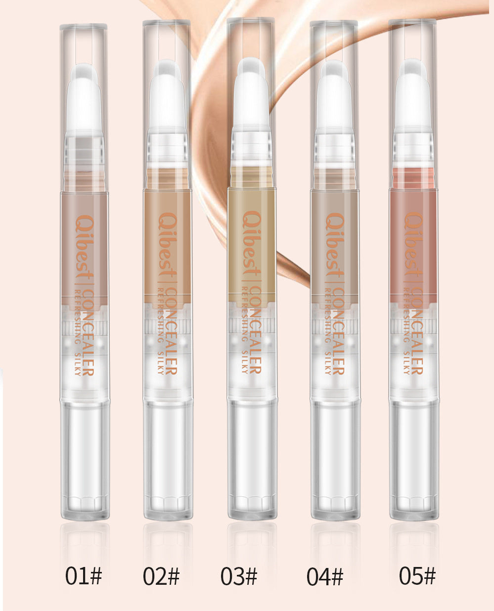 Rotate The Fine Concealer Waterproof And Sweat Resistant